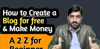 How to Create a Blog for free & Make Money How to Create a Blog