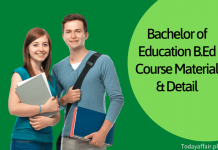Bachelor of Education B.Ed Course Material, Fees, Stands, Duration, Subjects Bachelor of Education B.Ed Course Material, Fees, Stands for